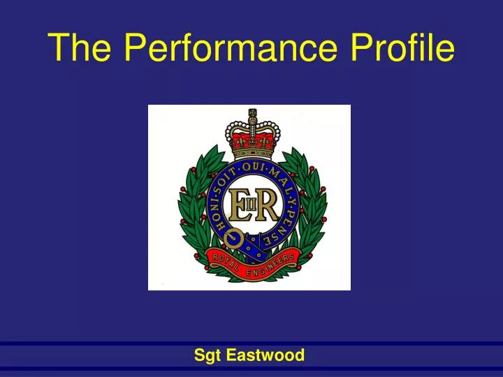 the performance profile