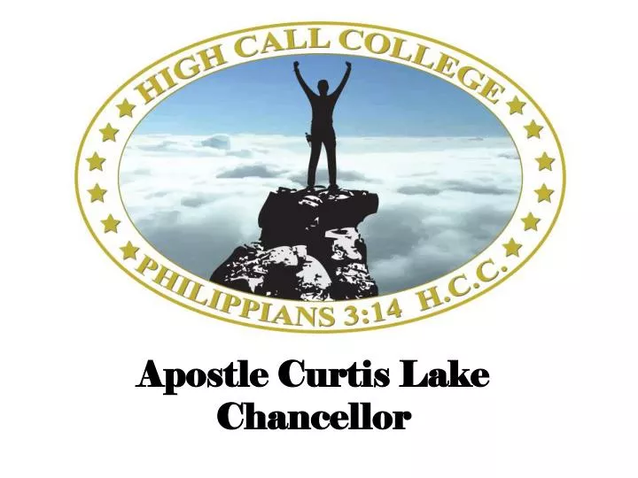 apostle curtis lake chancellor