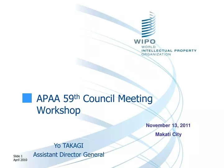 apaa 59 th council meeting workshop