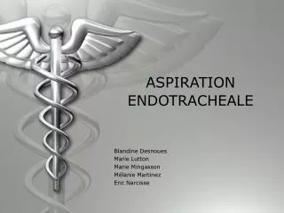 aspiration endotracheale