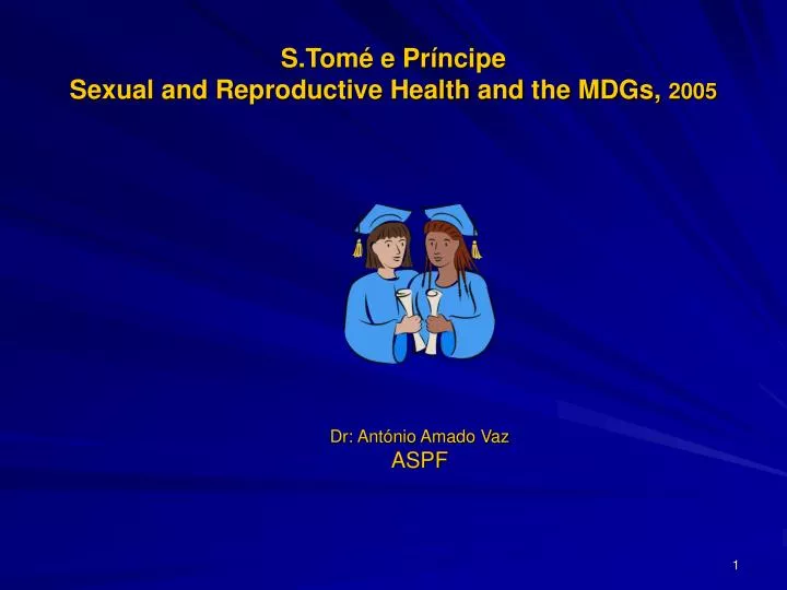 s tom e pr ncipe sexual and reproductive health and the mdgs 2005
