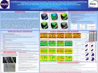 A CERES-Consistent Cloud Property And Surface Temperature Climate Data Record Using AVHRR Data