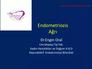 Endometriozis A ?r?