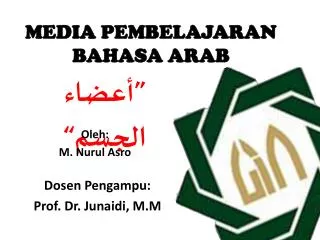 MEDIA PEMBELAJARAN BAHASA ARAB