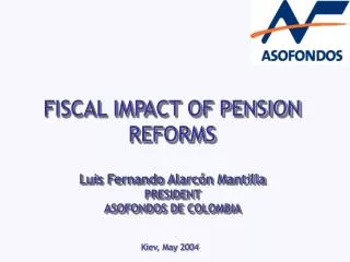 FISCAL IMPACT OF PENSION REFORMS