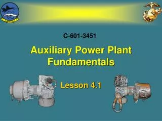 Auxiliary Power Plant Fundamentals