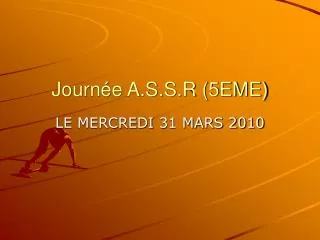 journ e a s s r 5eme