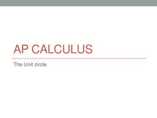 AP Calculus