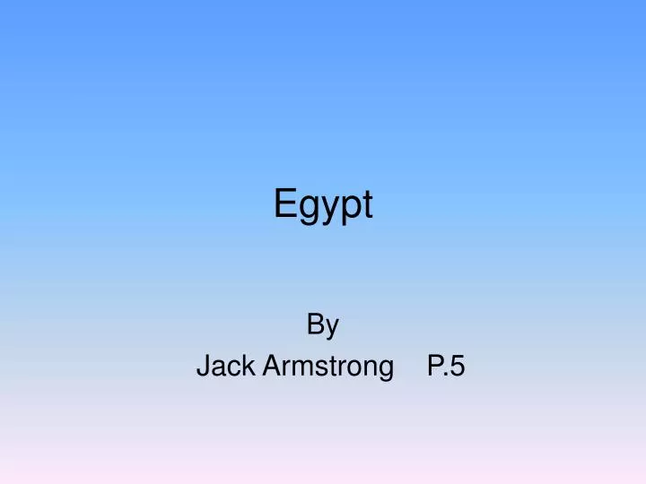 egypt