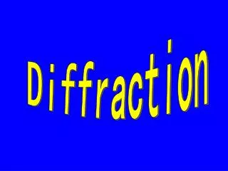 Diffraction