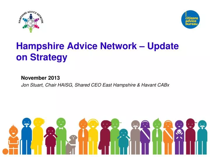 hampshire advice network update on strategy