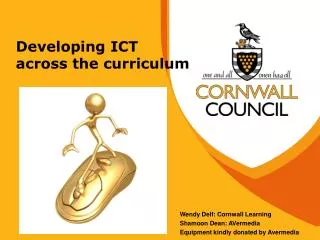 Developing ICT across the curriculum