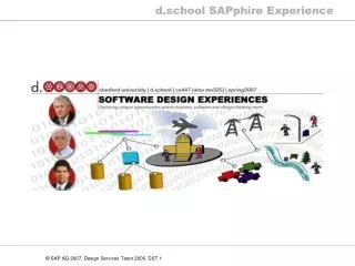 d.school SAPphire Experience