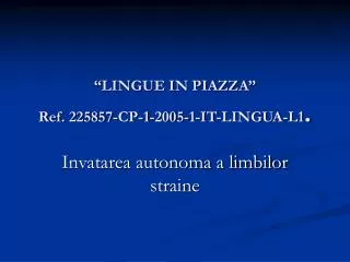 lingue in piazza ref 225857 cp 1 2005 1 it lingua l1