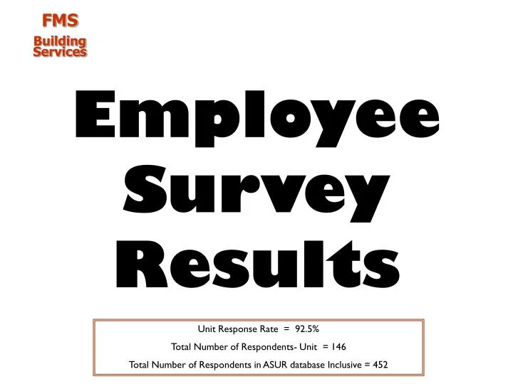 employee survey results