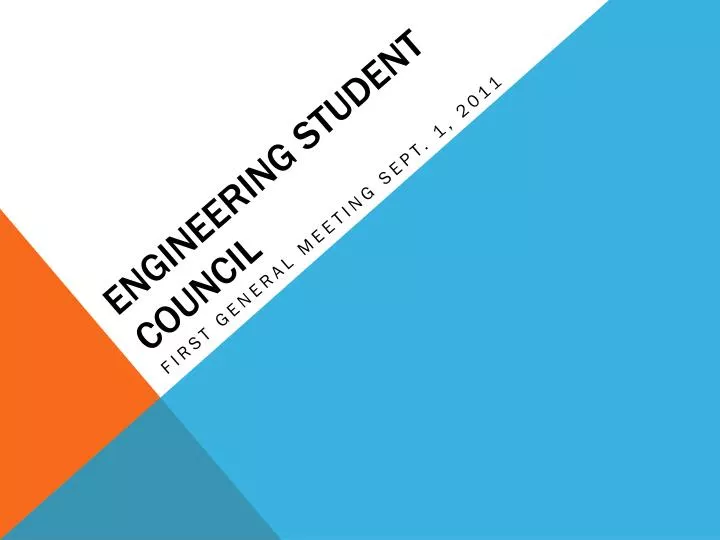 engineering student council
