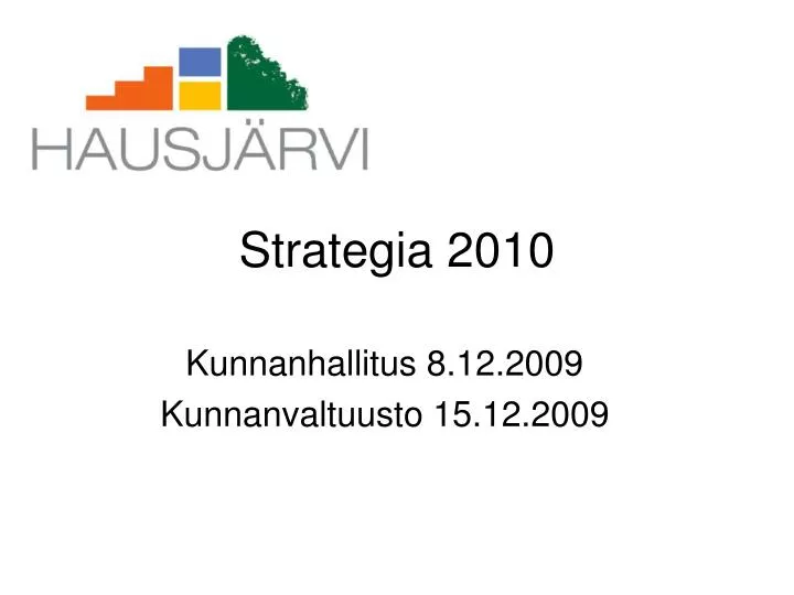 strategia 2010