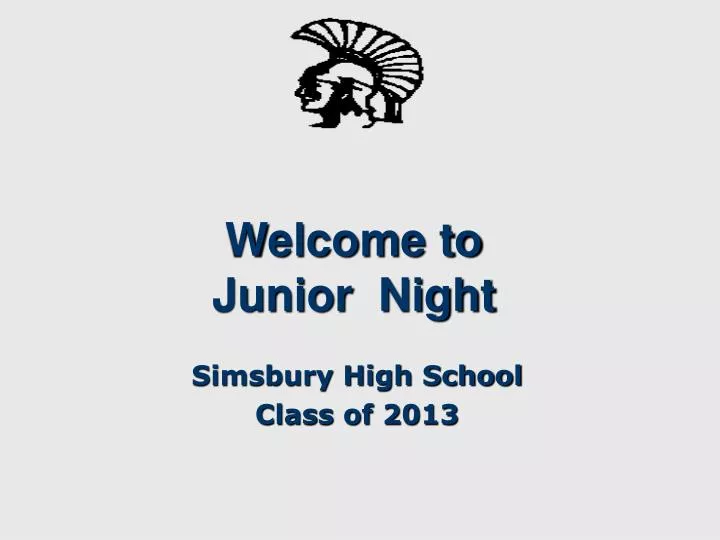 welcome to junior night