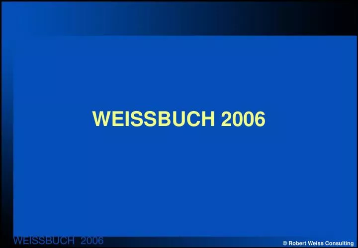 weissbuch 2006