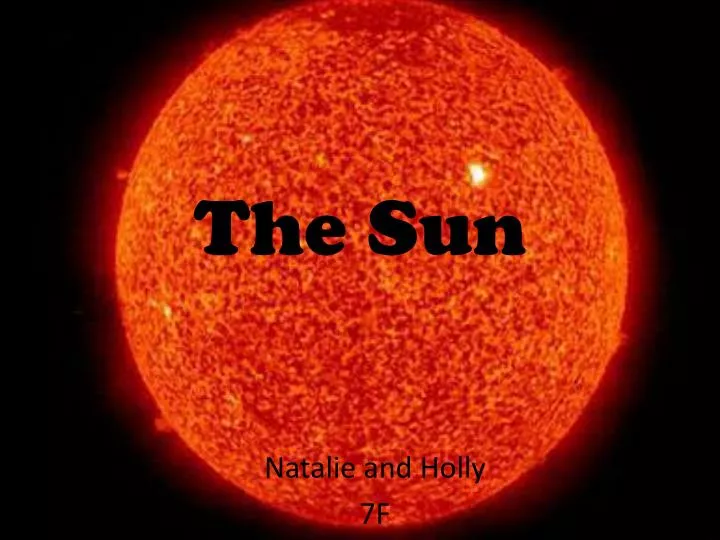 the sun