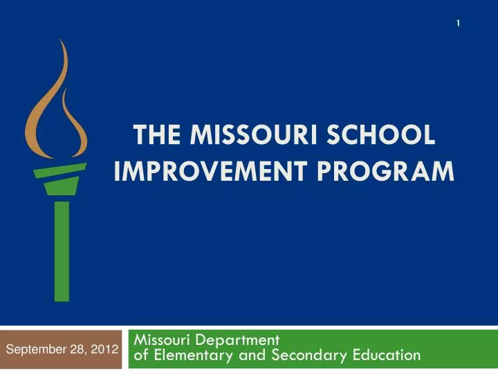 the missouri school improvement program