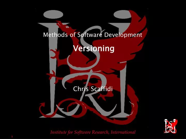 methods of software development versioning