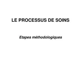 etapes m thodologiques