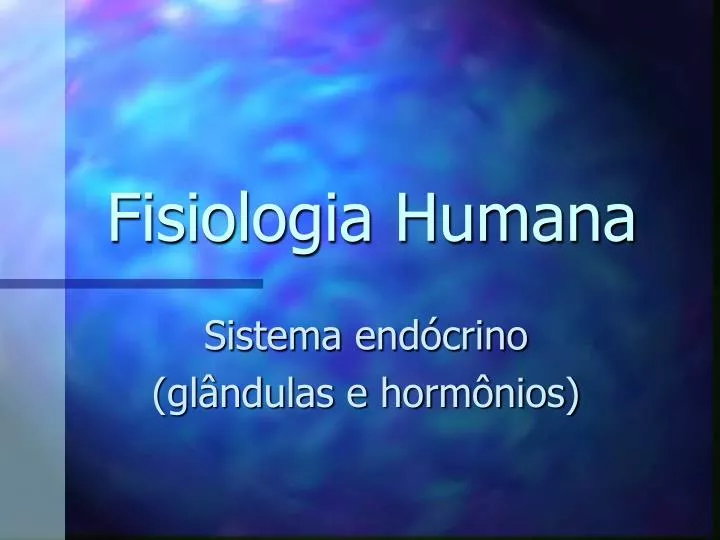 fisiologia humana