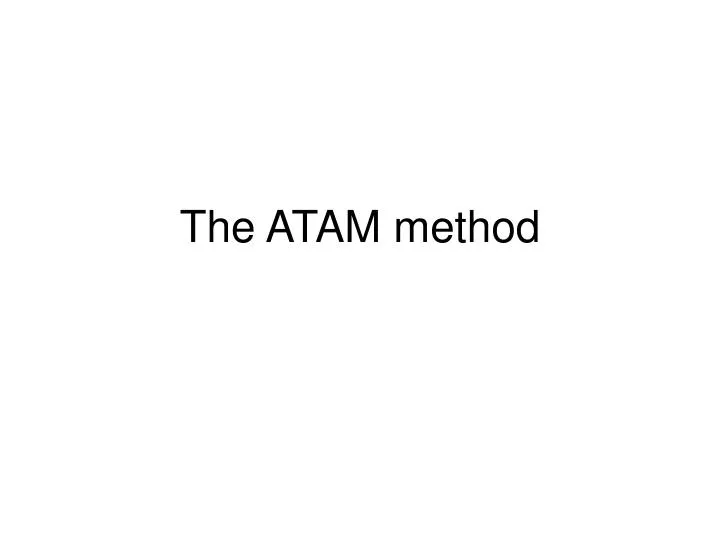 the atam method