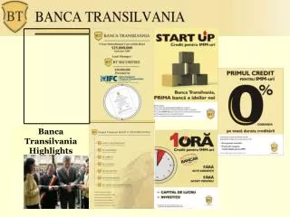 Banca Transilvania Highlights