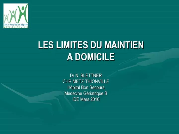 les limites du maintien a domicile