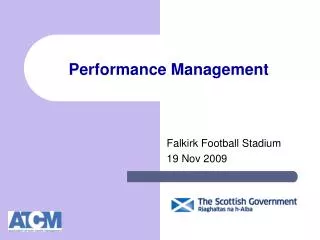 Performance Management