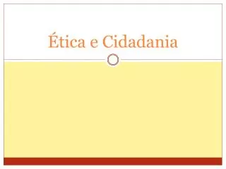 tica e cidadania