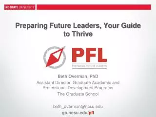 Preparing Future Leaders, Your Guide to Thrive