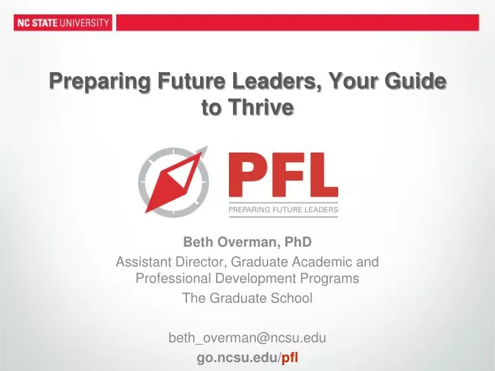 preparing future leaders your guide to thrive