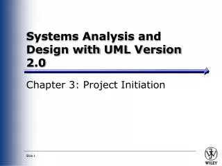 Systems Analysis and Design with UML Version 2.0