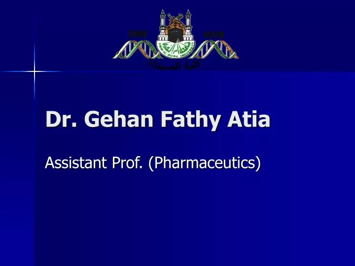 dr gehan fathy atia