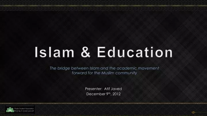 islam education