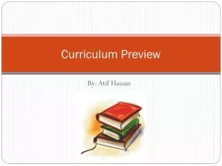 Curriculum Preview
