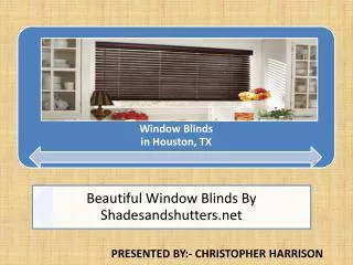 window wood blinds 