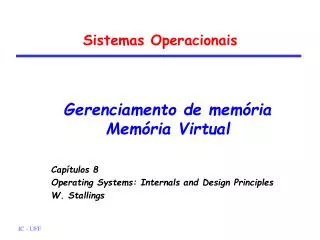 sistemas operacionais