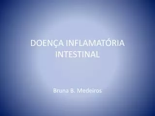 doen a inflamat ria intestinal
