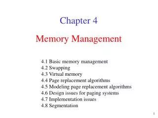 memory management