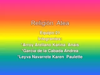 religi n atea