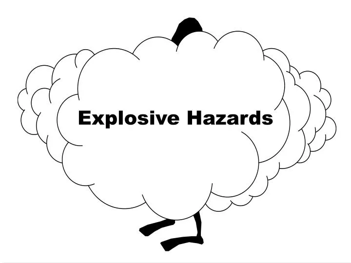 explosive hazards
