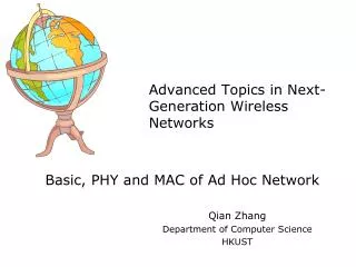 Advanced Topics in Next-Generation Wireless Networks