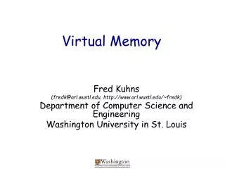 Virtual Memory