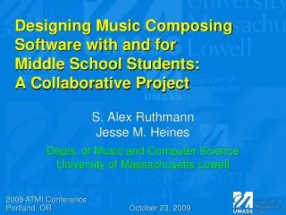 Designing Music Composing Software with and for Middle School Students: A Collaborative Project