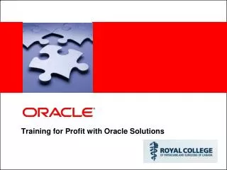 Training for Profit with Oracle Solutions
