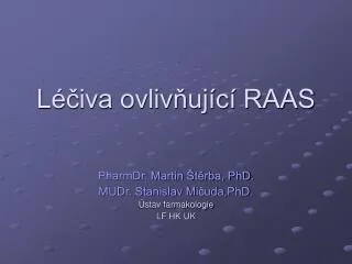 l iva ovliv uj c raas